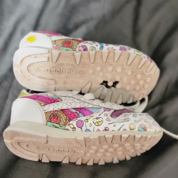 (RP32) Reebok x Candy Land Classic Leather Sneakers-used - Picture 4 of 7